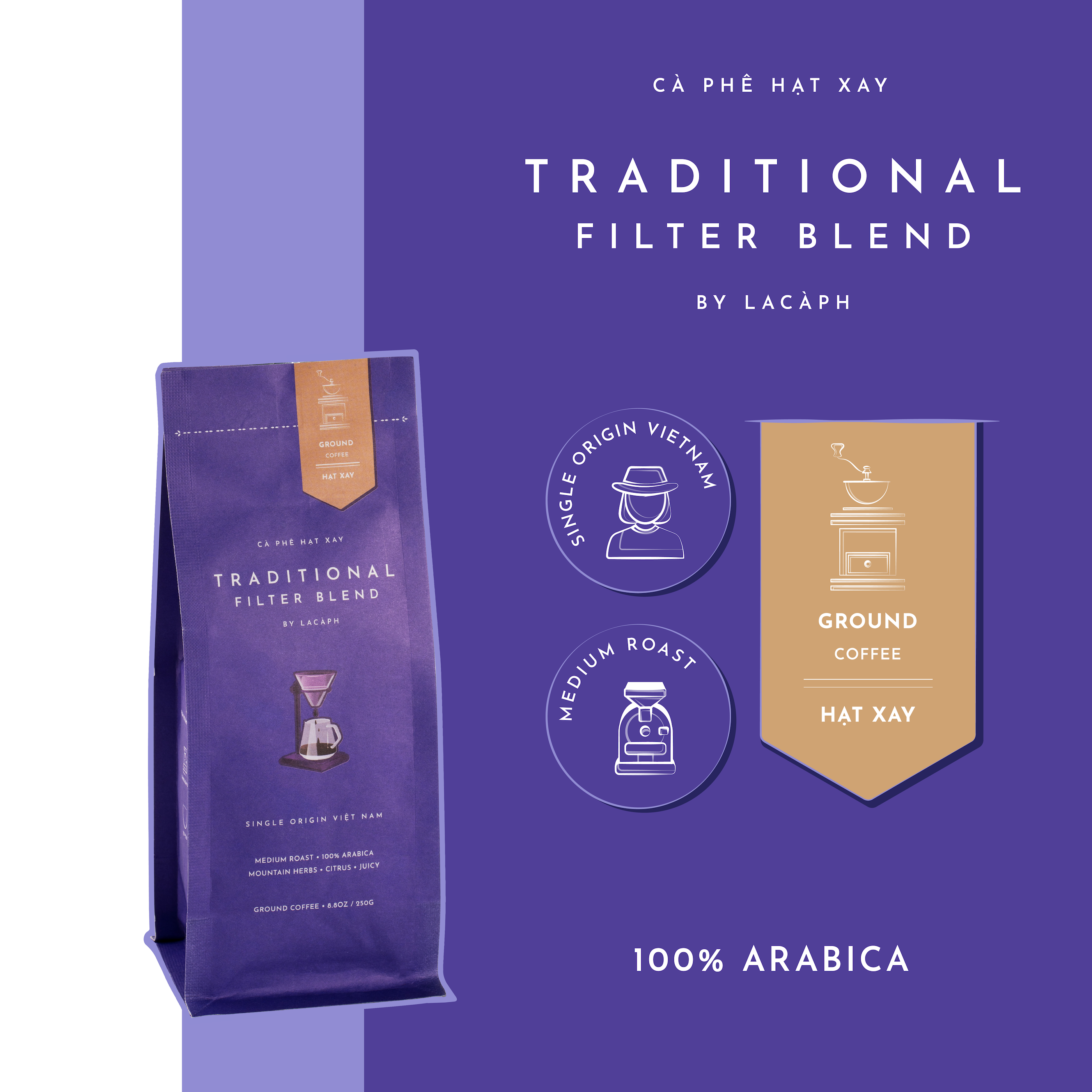 TRADITIONAL FILTER BLEND (100% ARABICA)