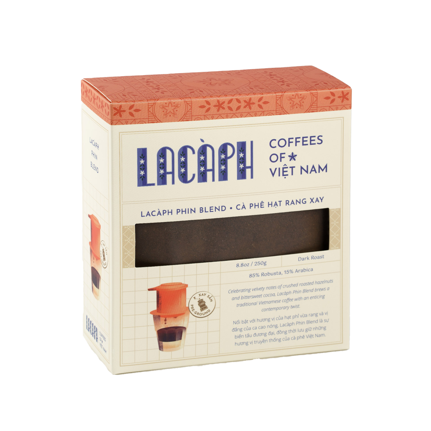 LACÀPH PHIN BLEND (85% ARABICA, 15% ROBUSTA)